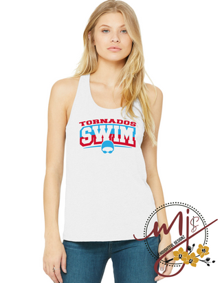 Tornados Swim Racerback