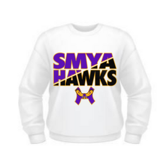 9U Hawks White Long Sleeve Shirt