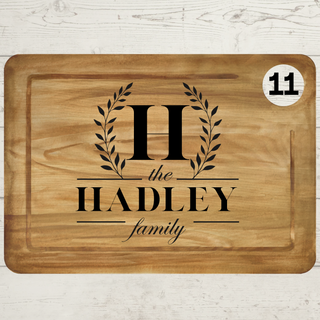 Grand Stand Personalized Cutting Board