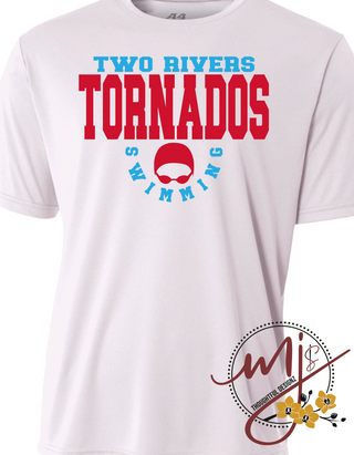 Youth Two Rivers Tornados Swimming Performance Shirt