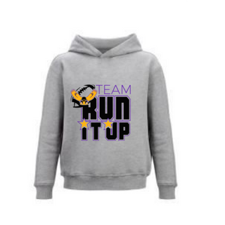 9U Hawks Gray TRIU Hoodie