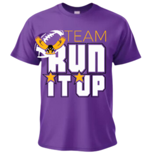 9U Hawks Purple Short Sleeve Shirt