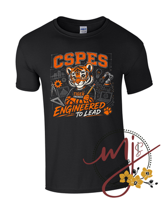 CSPES Tigers "Engineered to Lead" T-Shirt