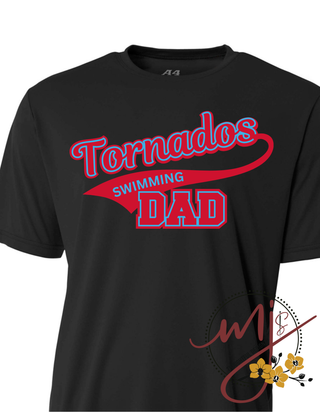 Tornados Dad - Swimming Performance Shirt