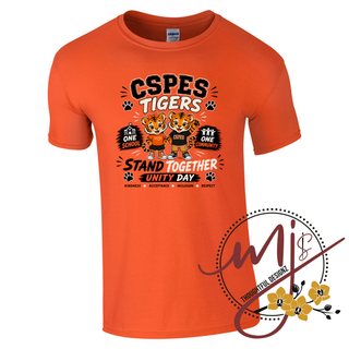 CSPES Tigers "Stand Together" Unity Day T-Shirt (Tiger Cubs)