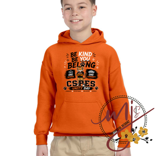 CSPES "Be Kind, Be You, Belong" Unity Day Hoodie