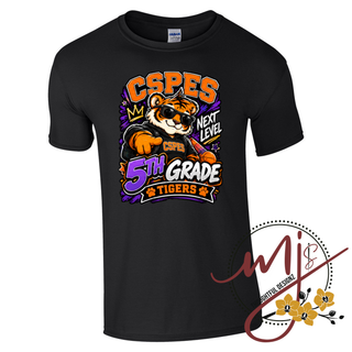 CSPES 5th Grade Tigers "Next Level" T-Shirt