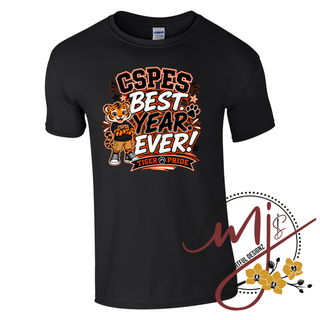 CSPES "Best. Year. Ever!" Tiger Pride T-Shirt