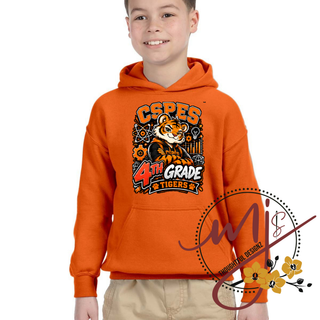 CSPES 4th Grade Tigers Hoodie
