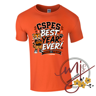 CSPES "Best. Year. Ever!" Tiger Pride T-Shirt