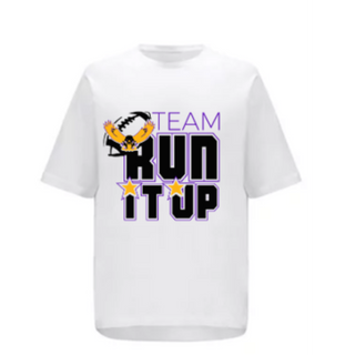 9U Hawks White Short Sleeve Shirt