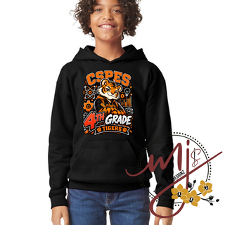 CSPES 4th Grade Tigers Hoodie