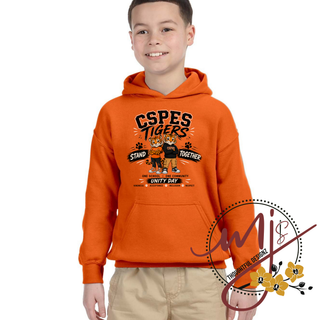 CSPES Tigers "Stand Together" Unity Day Hoodie (Back-to-Back)