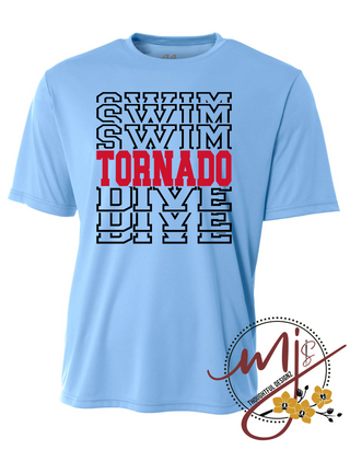 Tornados Swim Dive Performance Shirt