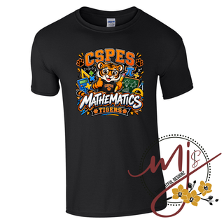 CSPES Mathematics Tigers T-Shirt