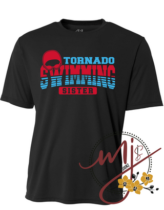 Tornado Swimming Sister Performance Shirt