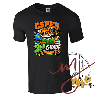 CSPES 2nd Grade Tigers T-Shirt