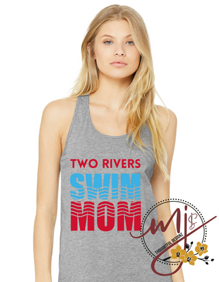 Two Rivers Swim Mom Racerback