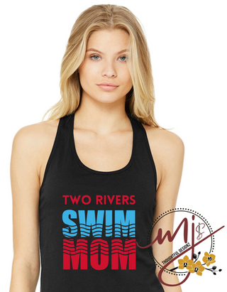 Two Rivers Swim Mom Racerback