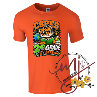 CSPES 2nd Grade Tigers T-Shirt