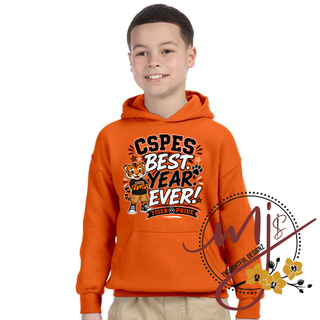 CSPES "Best. Year. Ever!" Tiger Pride Hoodie