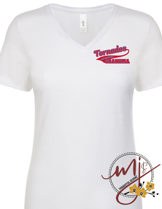 Tornado Swimming - Grandma V-Neck