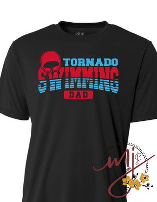 Tornado Swimming Dad Performance Shirt