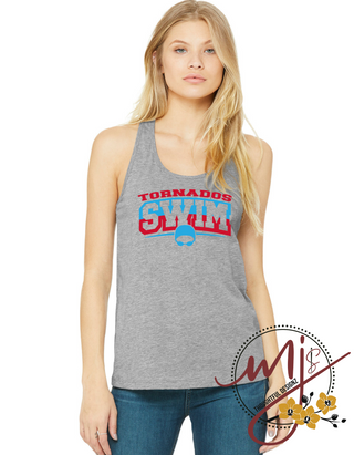 Tornados Swim Racerback