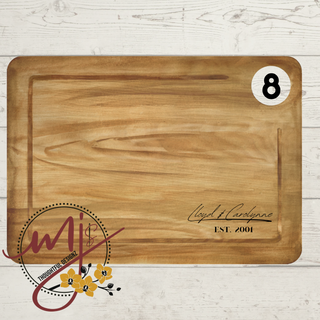 Family 1 Personalized Cutting Board