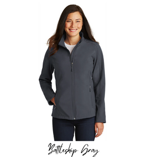 Embroidered Jacket - Ladies Core Soft Shell Jacket