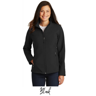 Embroidered Jacket - Ladies Core Soft Shell Jacket