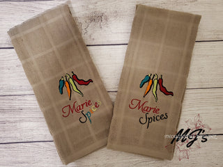 Personalized Kitchen Towel Set